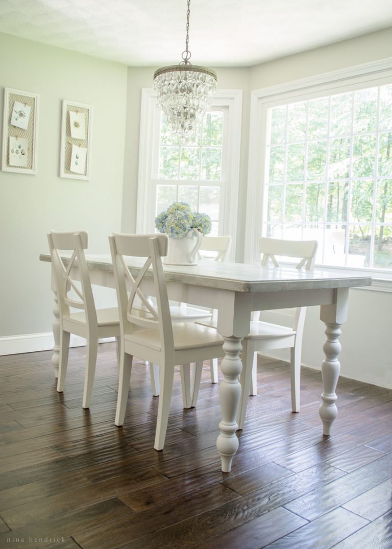 diy cottage style dining table