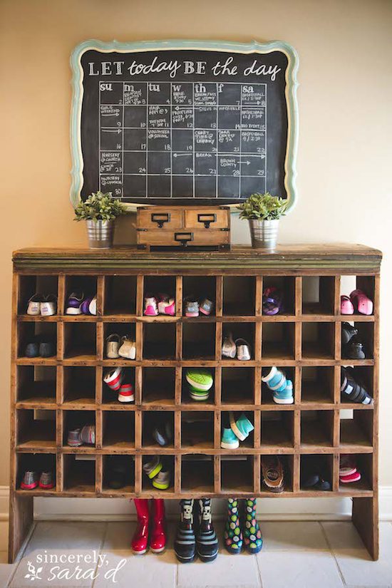 Mirror Makeover Chalkboard Calendar