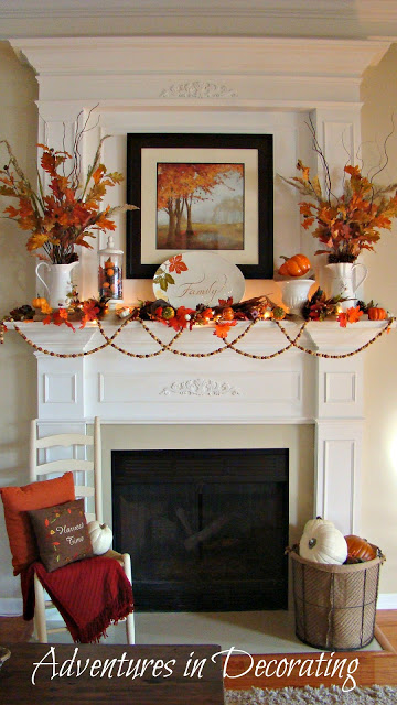 traditional orange fireplace mantel