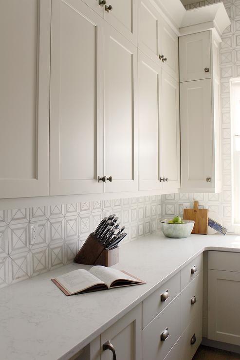 Edgecomb Gray cabinets