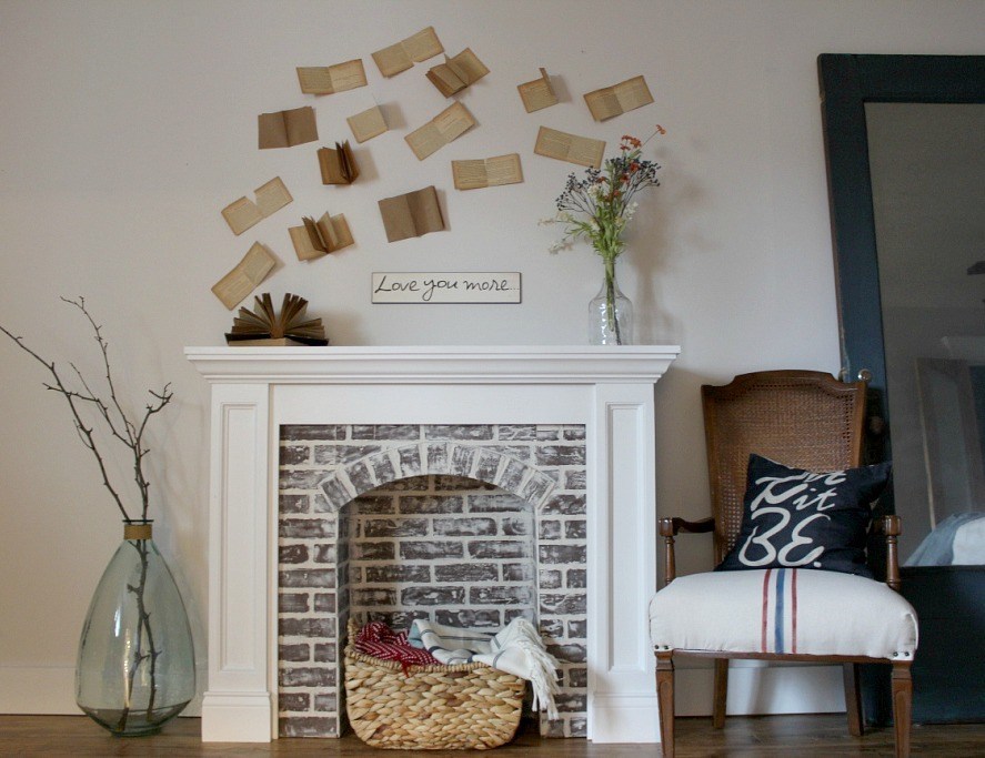 12 Gorgeous Diy Faux Fireplace Ideas The Turquoise Home