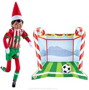 Elf on the Shelf Clothes: Soccer goal and goalie uniform