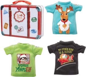 Elf on the Shelf T-Shirt Pack with Suitcase