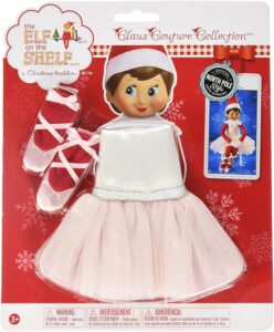 Elf on the shelf ballet tutu and pointe shoes